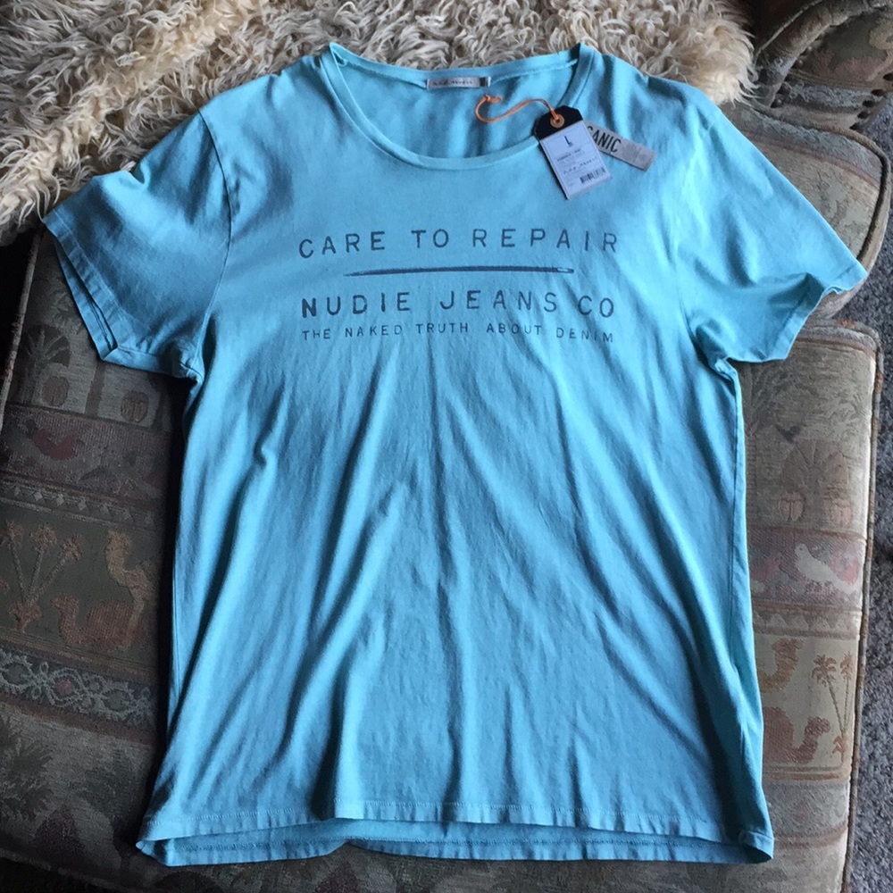 Nudie Jeans men’s T-shirt sz L NWT